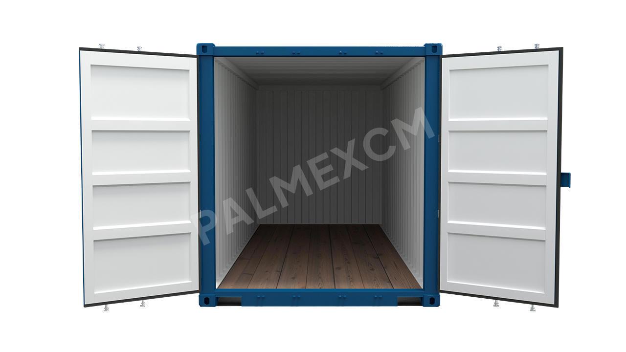Conteneur maritime de 20 pieds Bleu PALMEX
