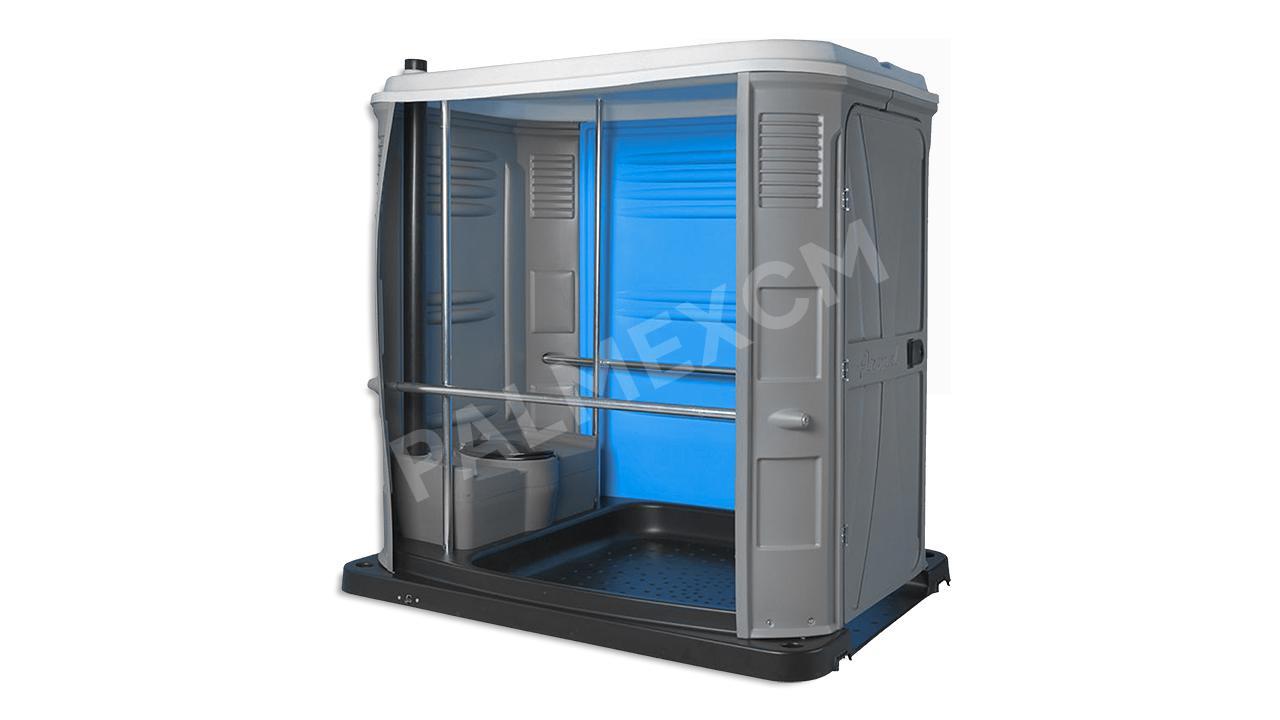 Toilettes écologiques pour personnes handicapées Bleu PALMEX