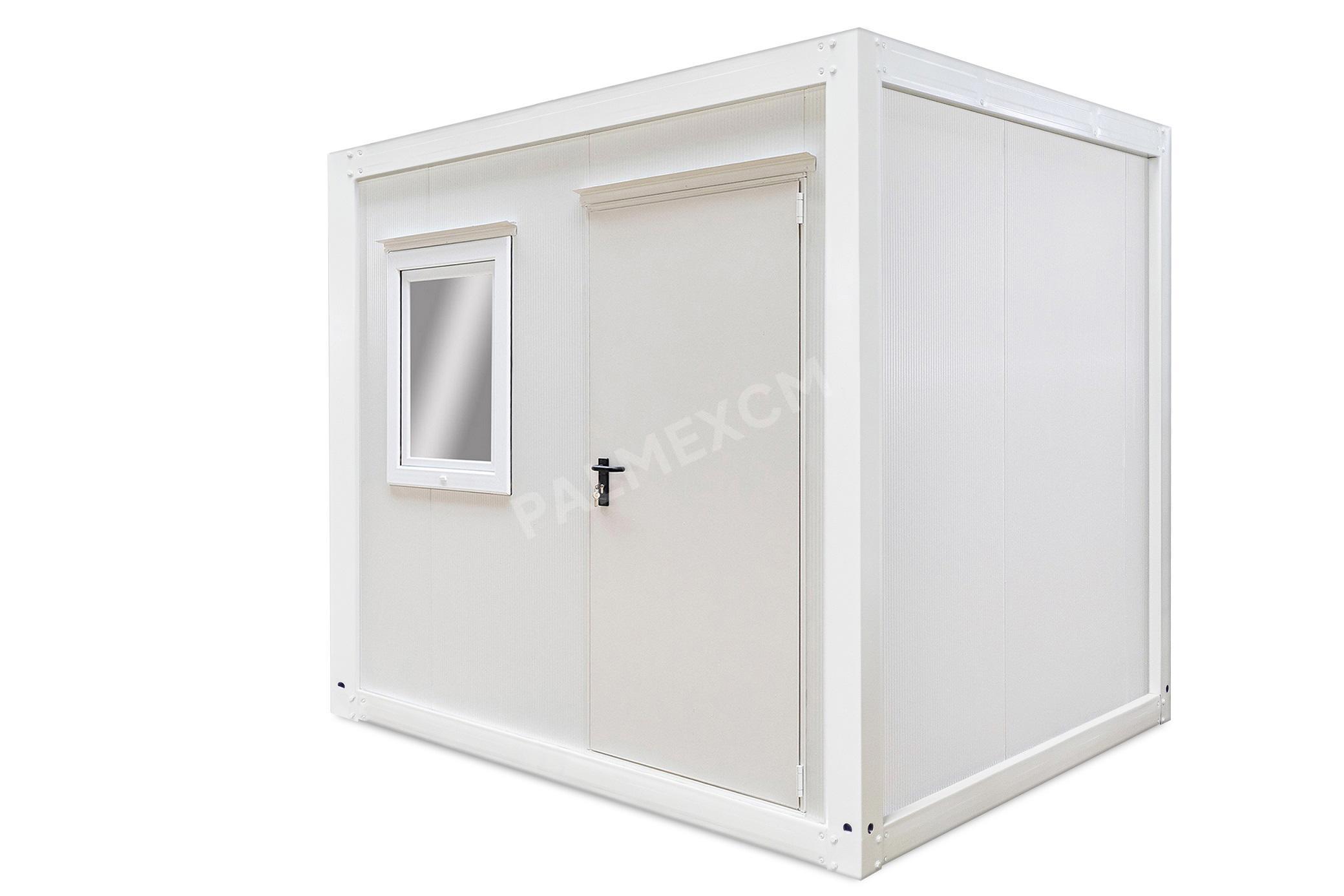 Conteneur Chantier 3m HI-FLEX 1 Porte 1 Fenêtre 